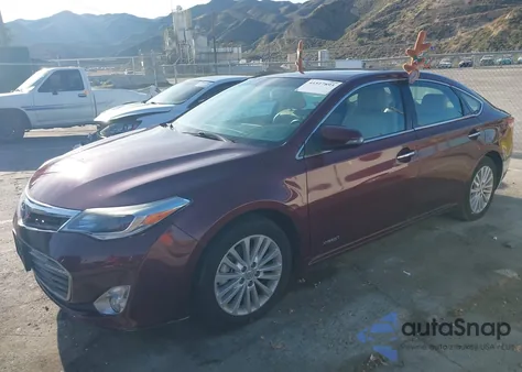 2014 Toyota Avalon Hybrid Xle Touring from USA, damaged, VIN 4T1BD1EB0EU032908